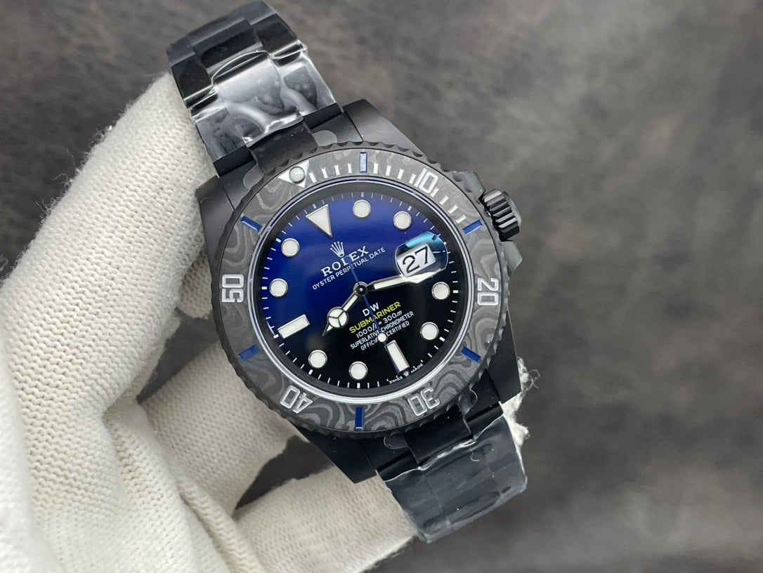 Submariner Champagne – Custom Carbon Bezel & Champagne Dial