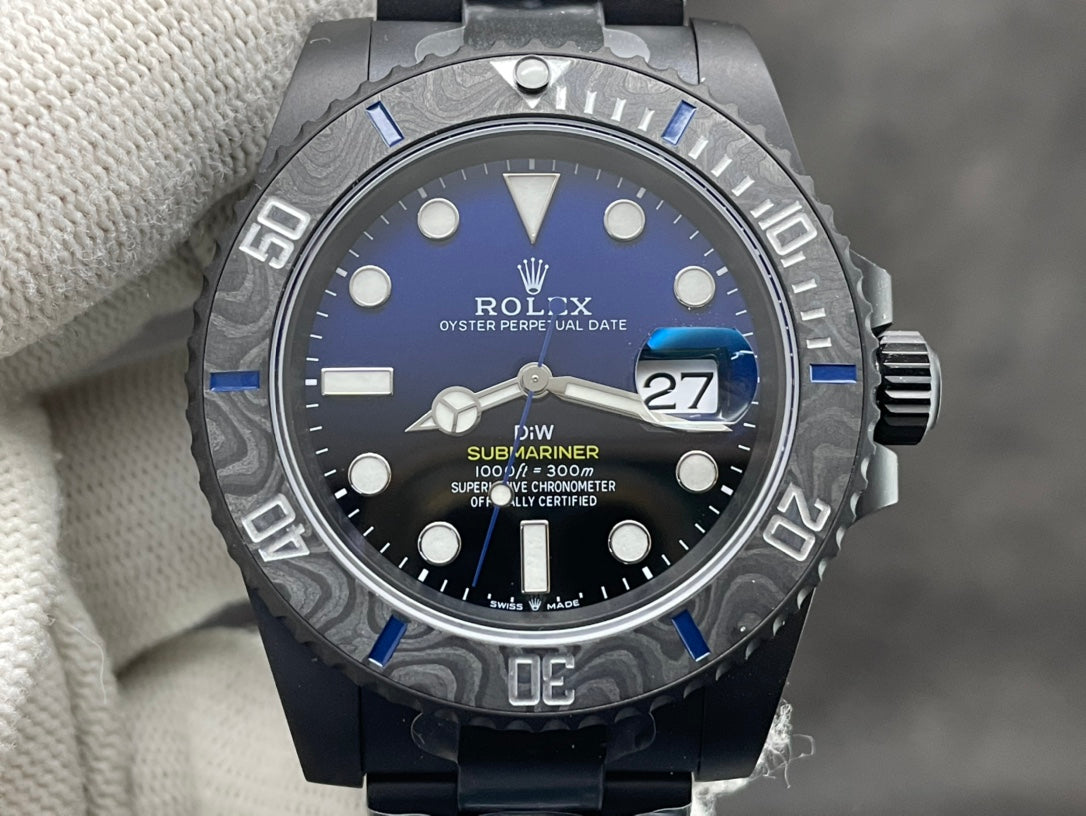 Submariner Champagne – Custom Carbon Bezel & Champagne Dial