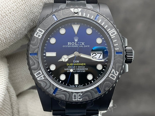 Submariner Champagne – Custom Carbon Bezel & Champagne Dial