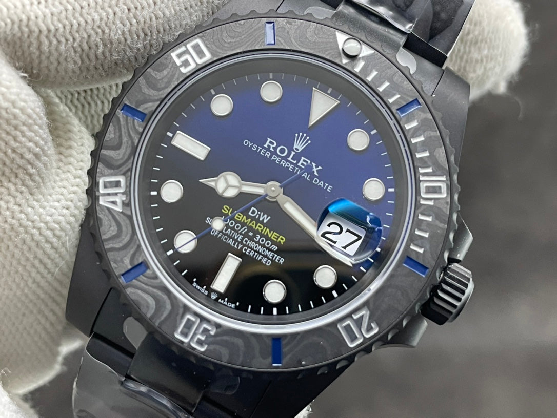 Submariner Champagne – Custom Carbon Bezel & Champagne Dial