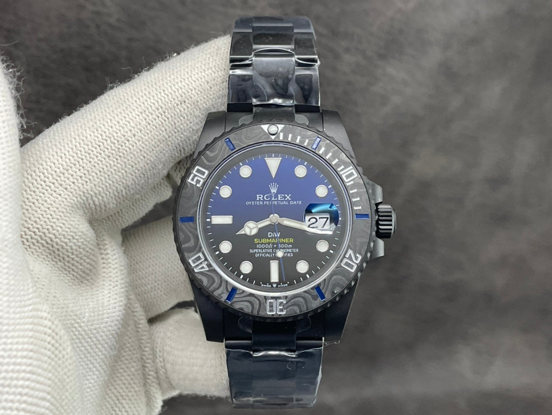 Submariner Champagne – Custom Carbon Bezel & Champagne Dial