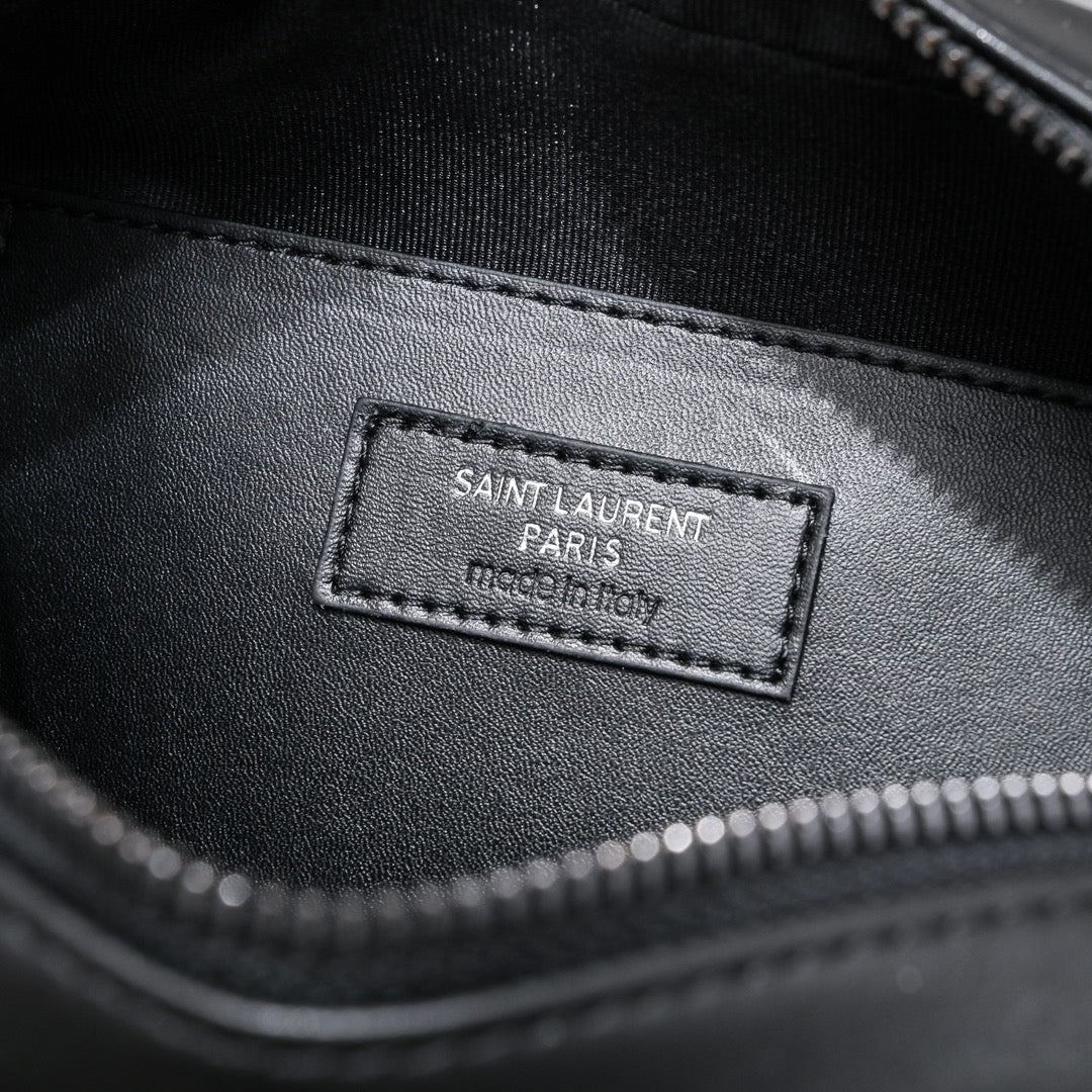Lou Camera Bag –  Leather with Hardware | 100% Italian Calfskin