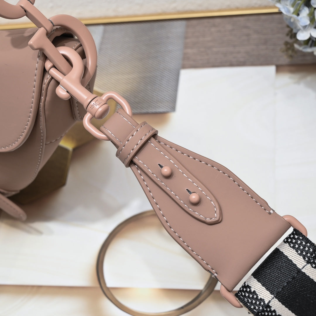 Dior Saddle Bag – Large Matte Series | Black, White, Nude, Gray