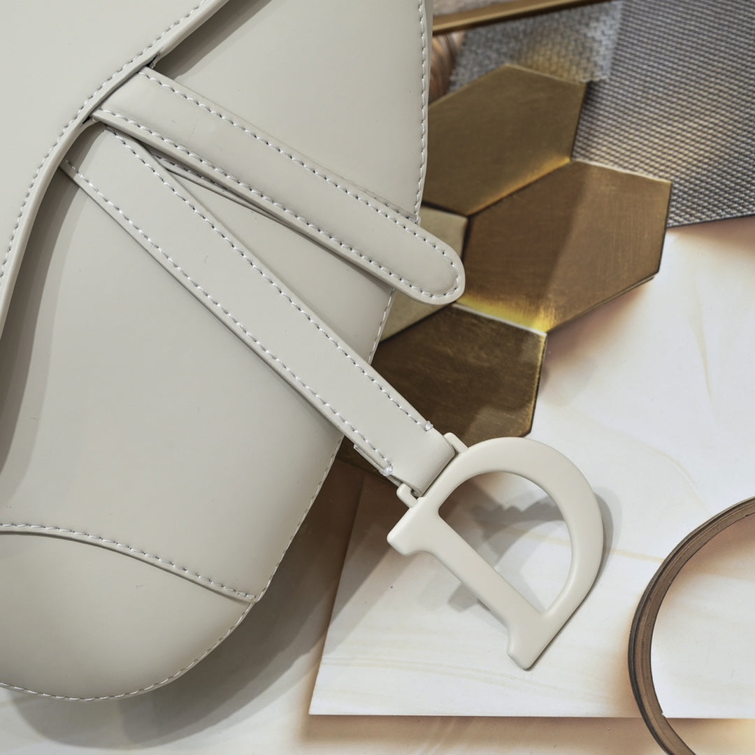 Dior Saddle Bag – Large Matte Series | Black, White, Nude, Gray
