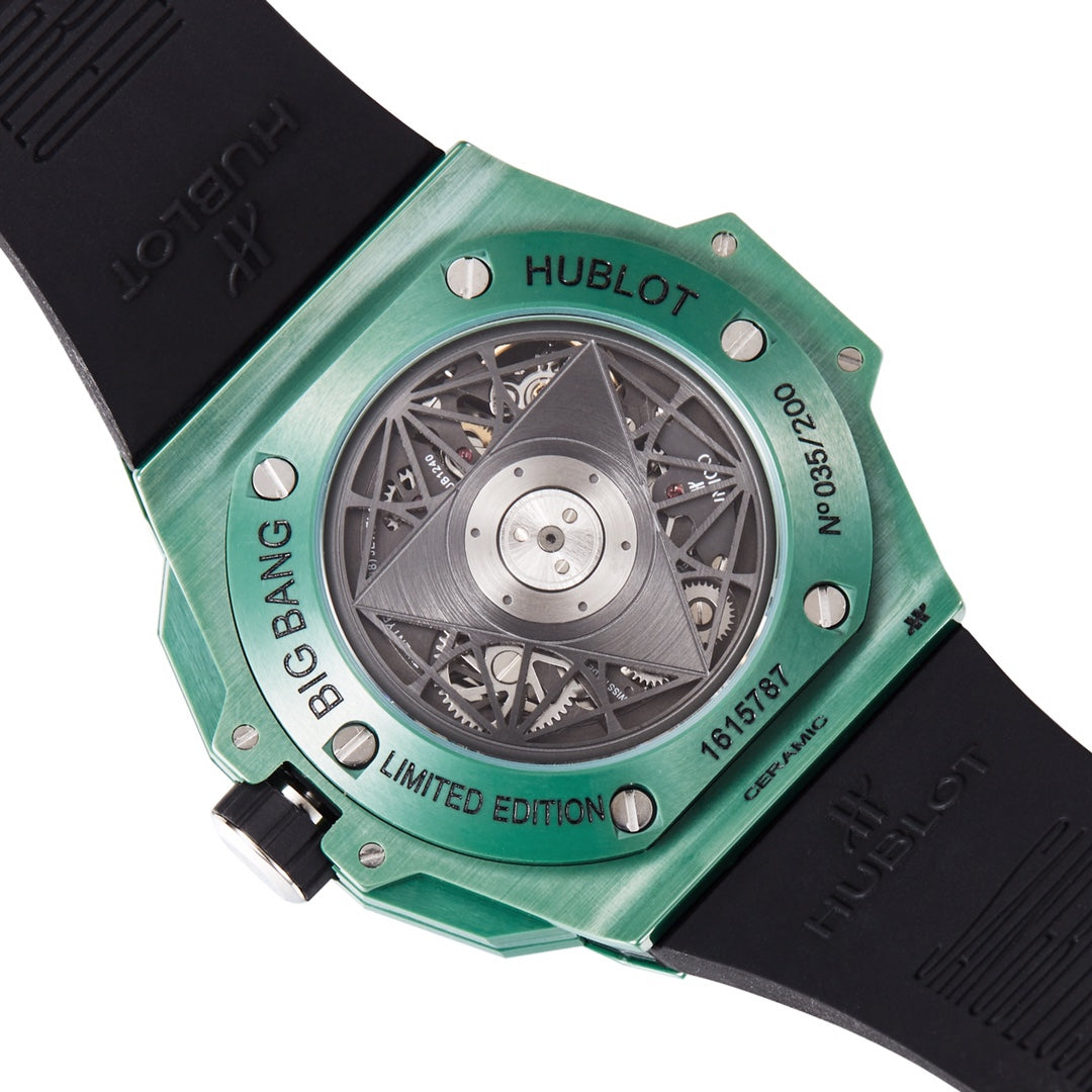 Hublot Big Bang Unico – Green Ceramic Edition