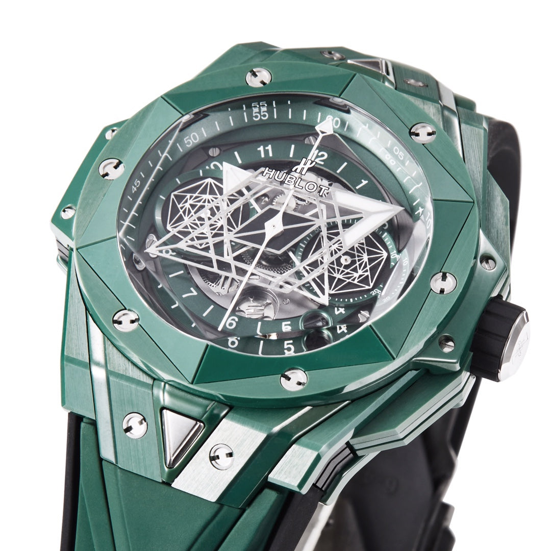 Hublot Big Bang Unico – Green Ceramic Edition