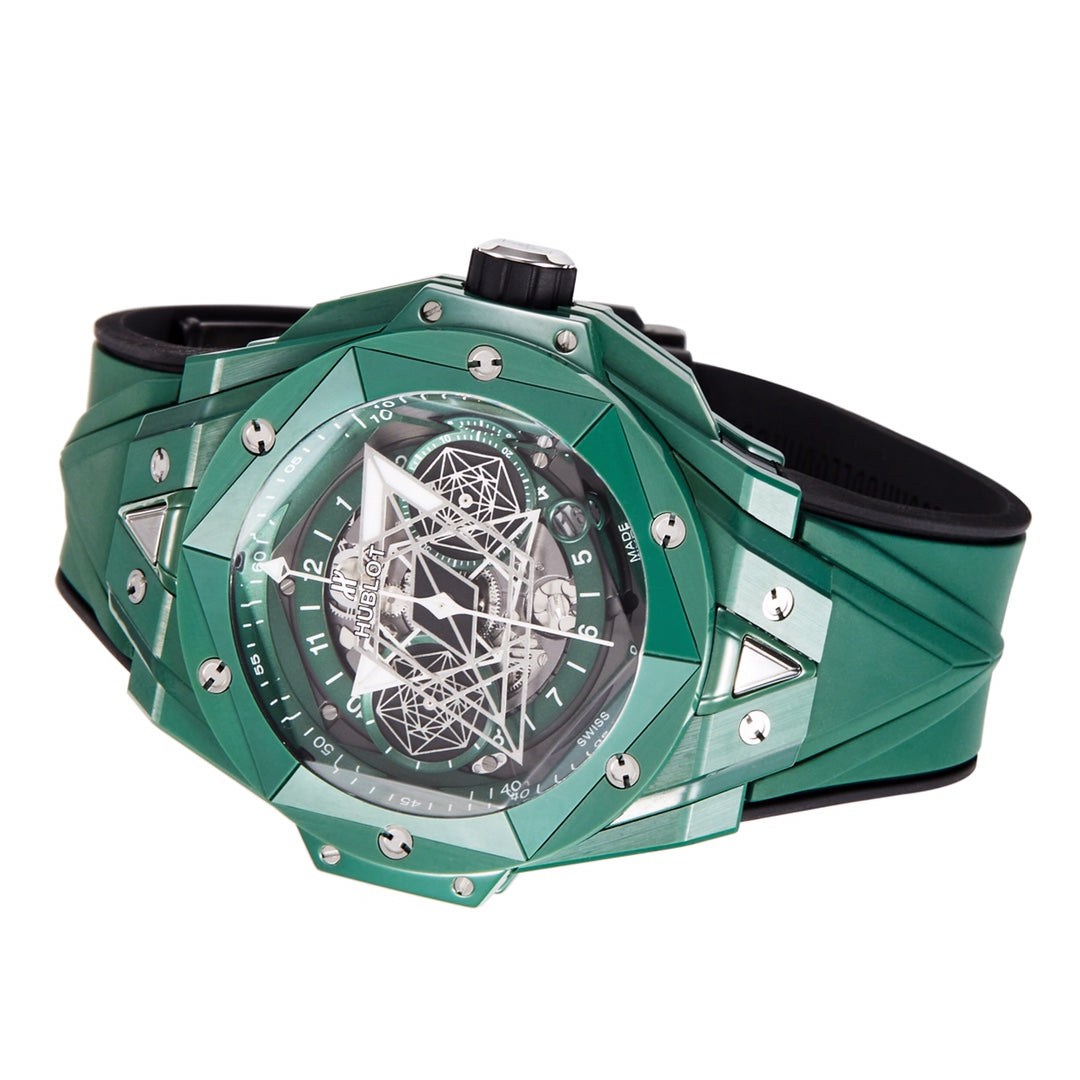 Hublot Big Bang Unico – Green Ceramic Edition