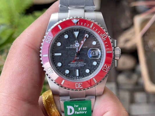 Submariner Parakeet – Custom Carbon Bezel & Enamel Dial