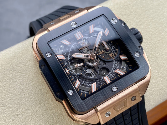 Hublot Square Bang Unico – Grade 5 Titanium & Sapphire
