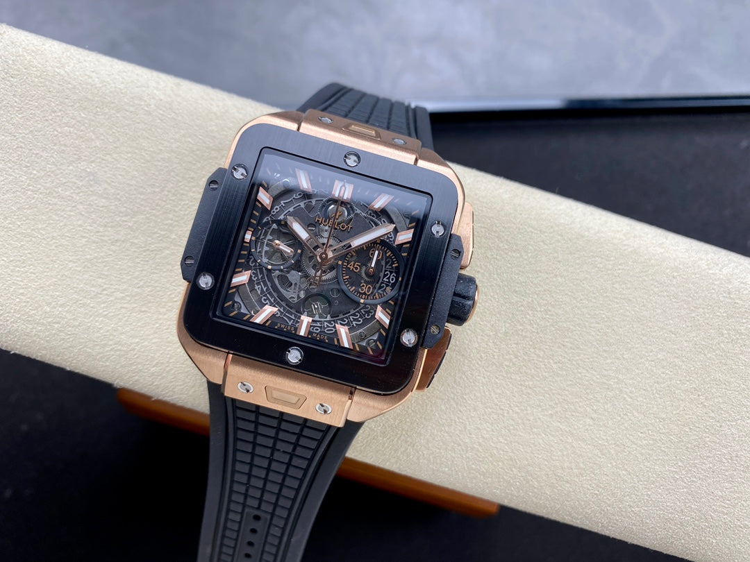 Hublot Square Bang Unico – Grade 5 Titanium & Sapphire