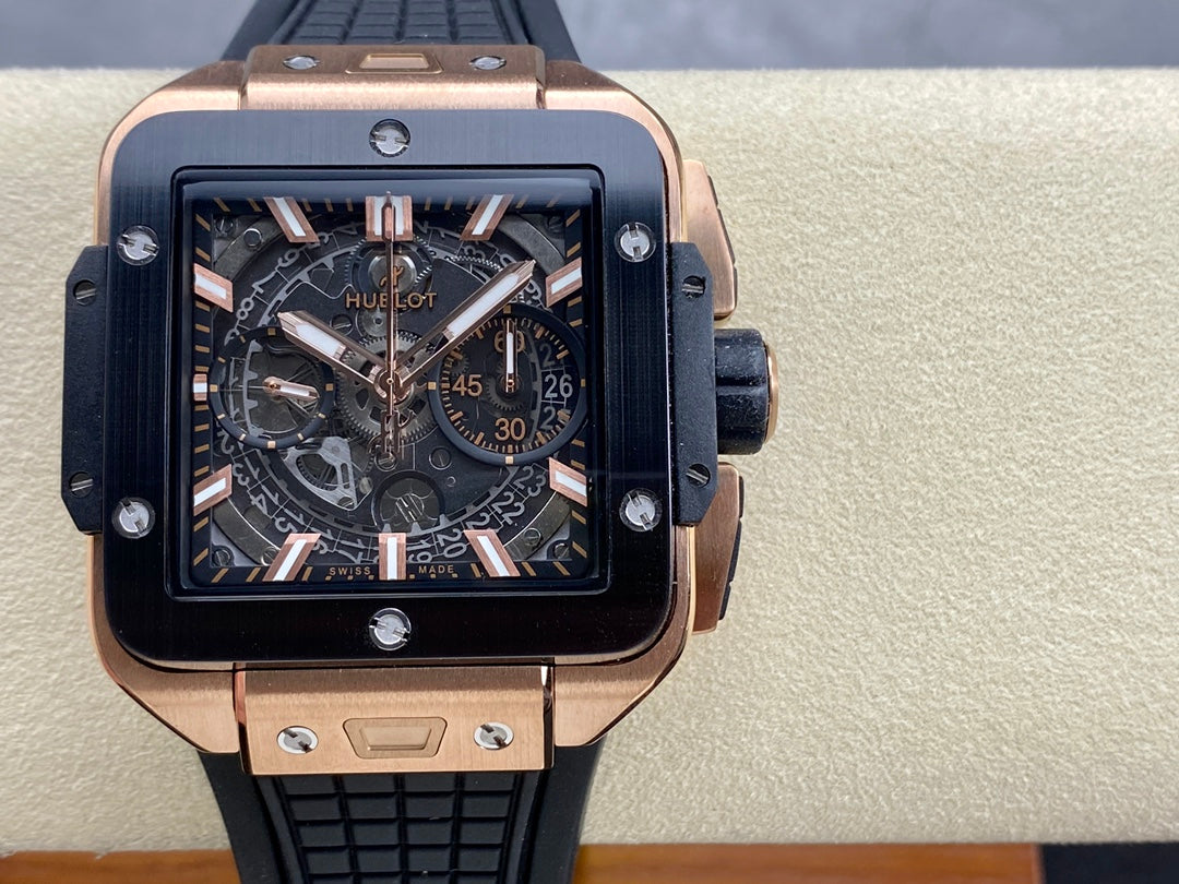 Hublot Square Bang Unico – Grade 5 Titanium & Sapphire