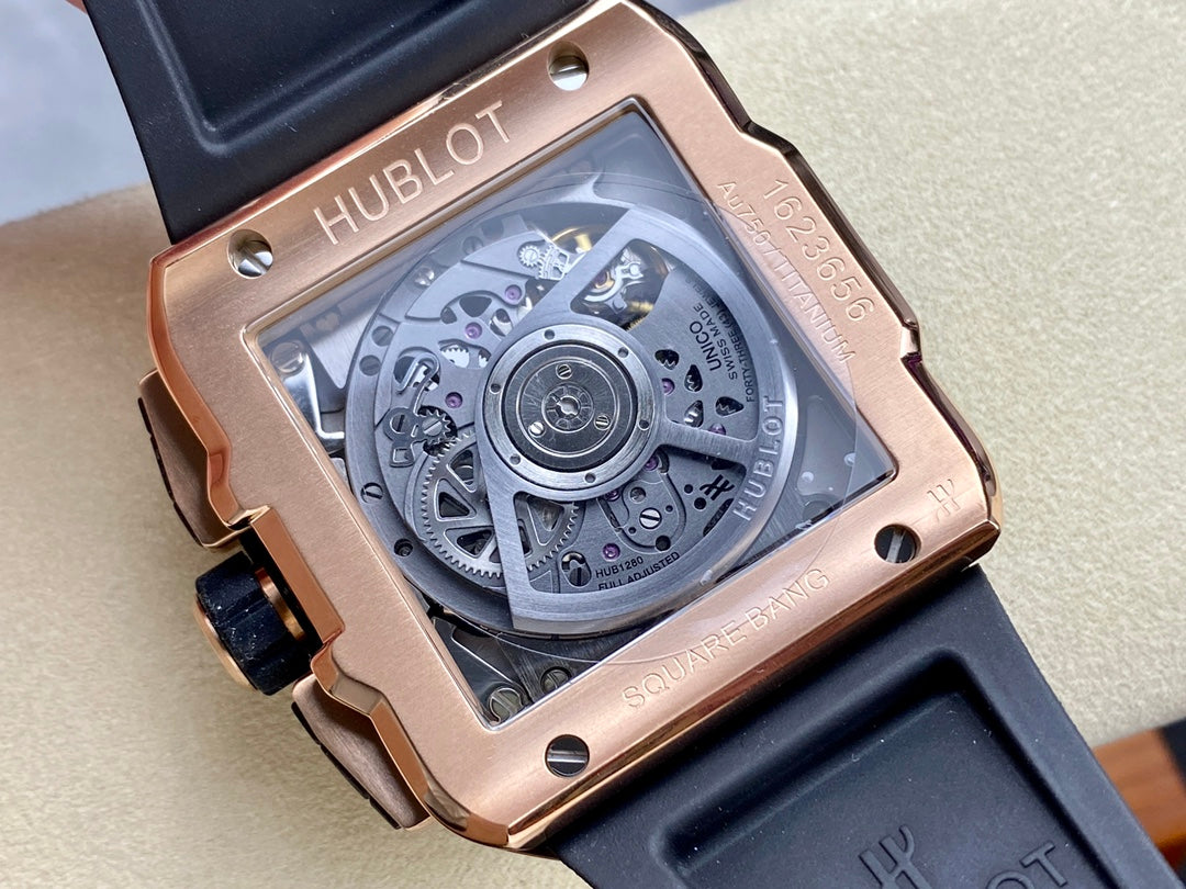 Hublot Square Bang Unico – Grade 5 Titanium & Sapphire