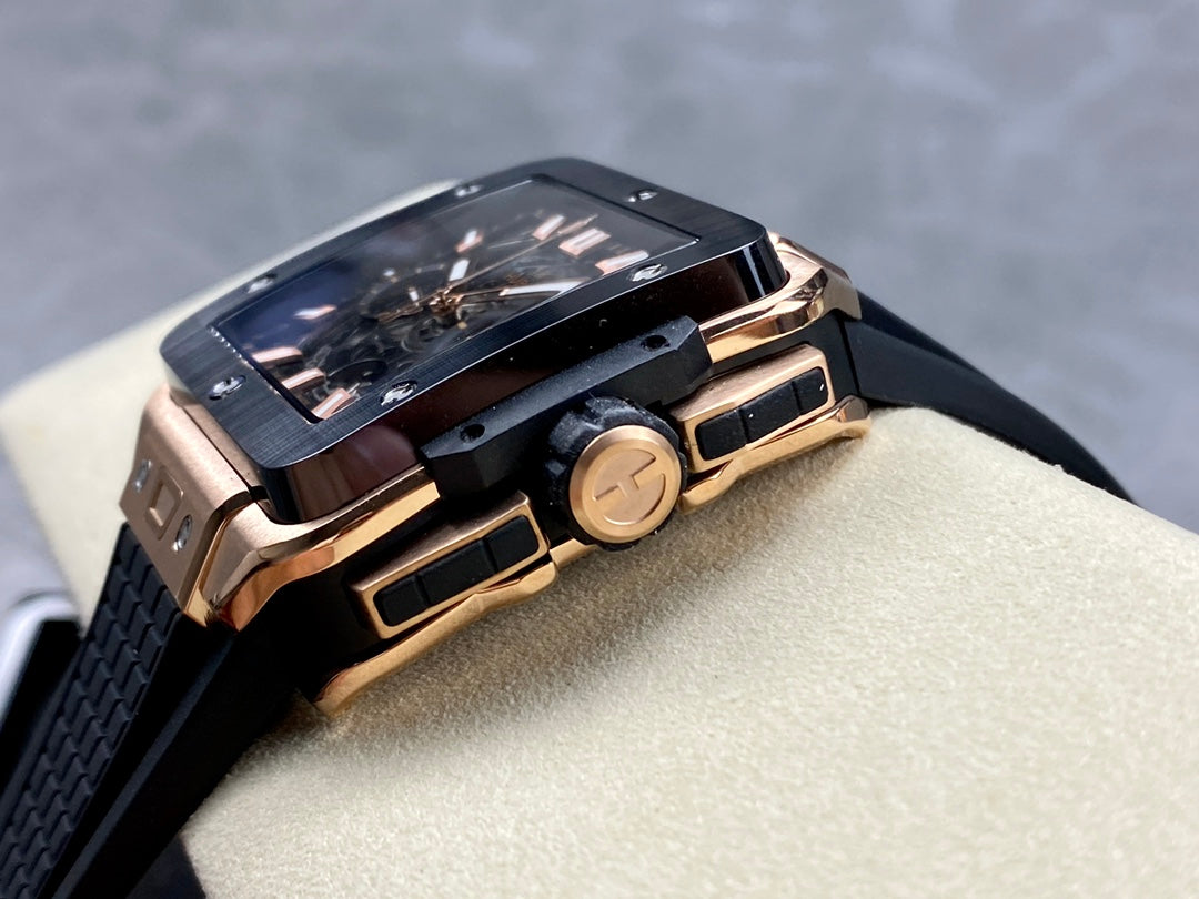 Hublot Square Bang Unico – Grade 5 Titanium & Sapphire