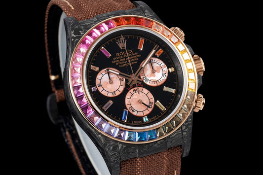Rolex Daytona “Rainbow Sunray” – Sunshine-Inspired Rainbow Elegance