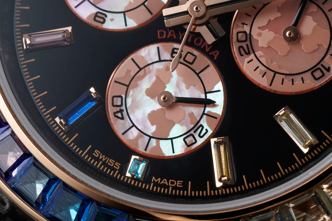 Rolex Daytona “Rainbow Sunray” – Sunshine-Inspired Rainbow Elegance