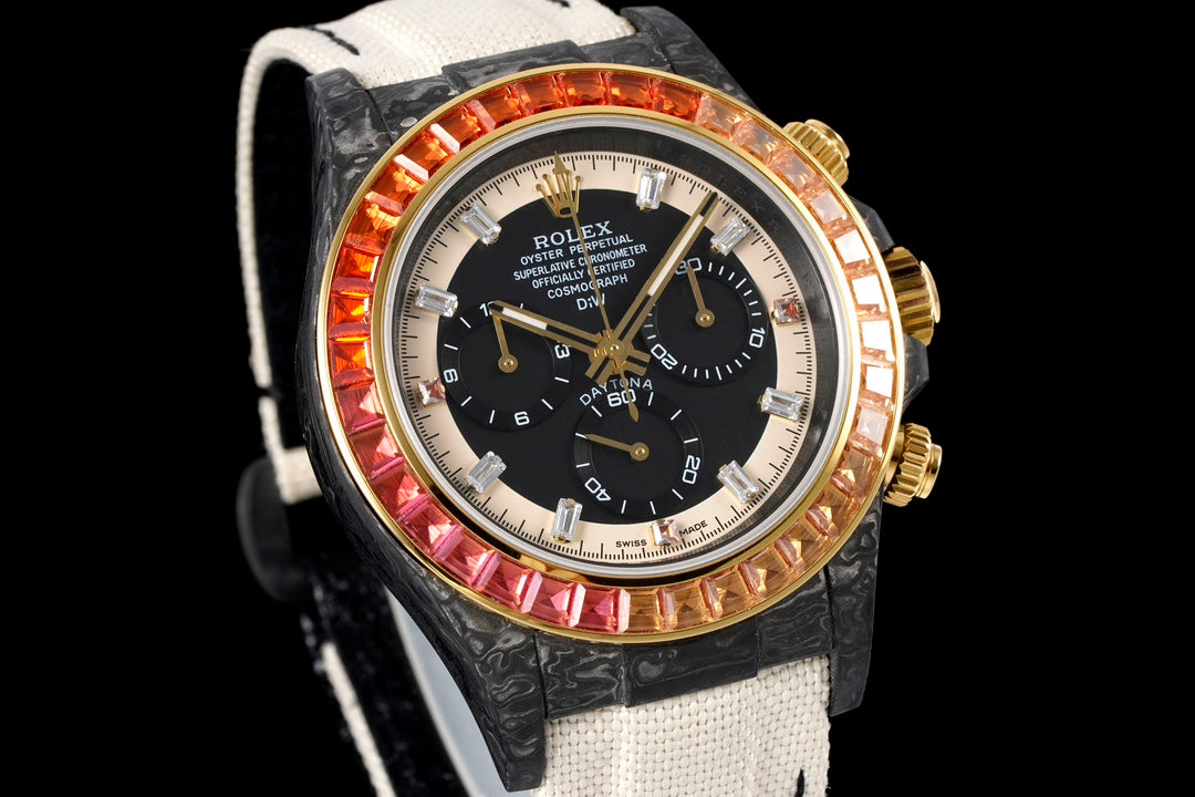 Rolex Daytona “Rainbow Sunray” – Custom Sunshine-Inspired Brilliance