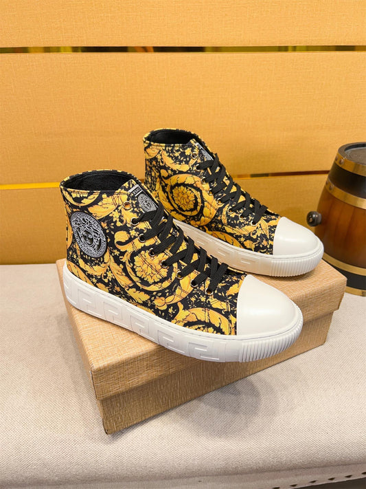 Versace High-Top Men’s Sneakers – Classic Launch Edition