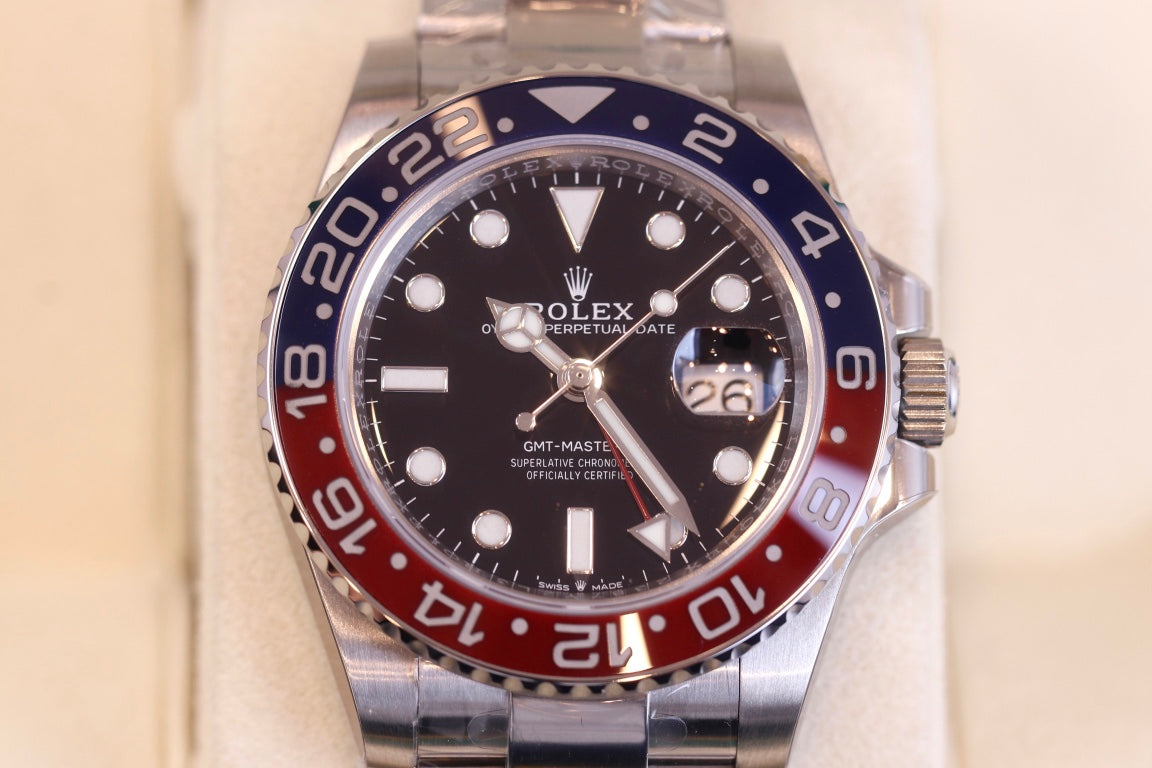 GMT “Pepsi Bezel” Edition –  Integrated Movement, 904L Steel Upgrade