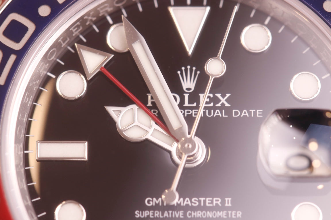 GMT “Pepsi Bezel” Edition –  Integrated Movement, 904L Steel Upgrade