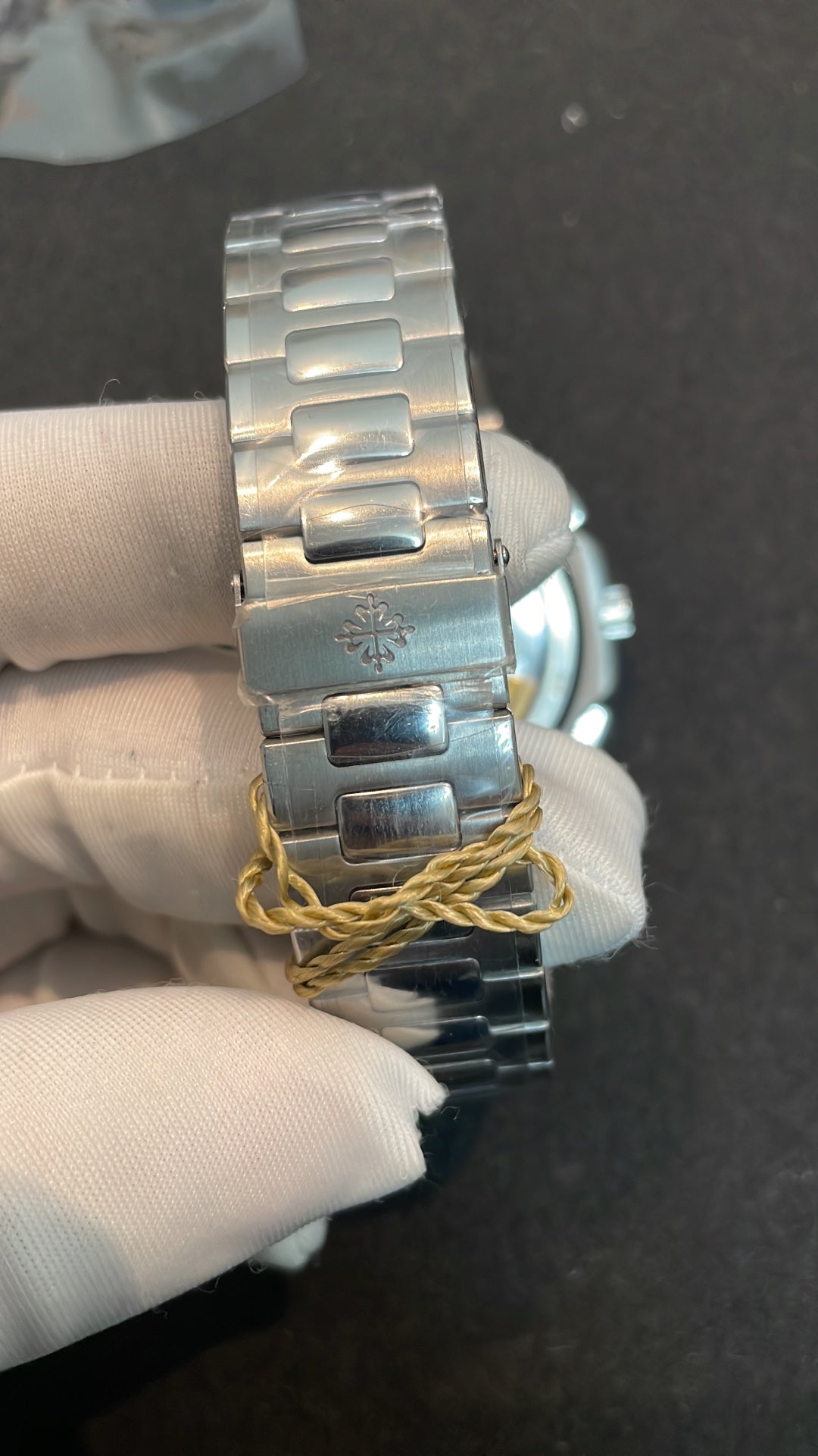 Golden Eagle 5990/1A Dual Time Nautilus Watch – Steel Sport Luxury