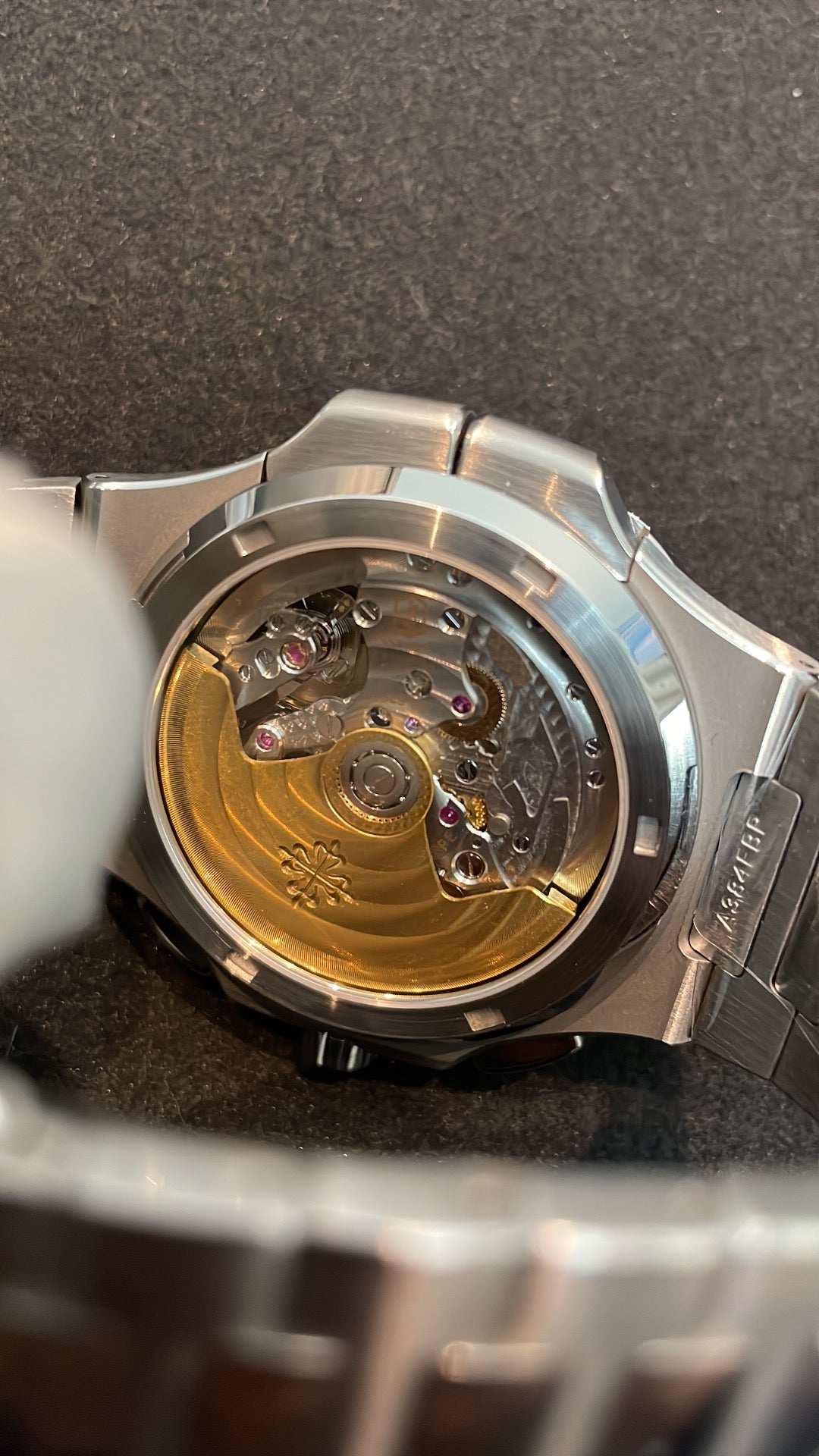 Golden Eagle 5990/1A Dual Time Nautilus Watch – Steel Sport Luxury