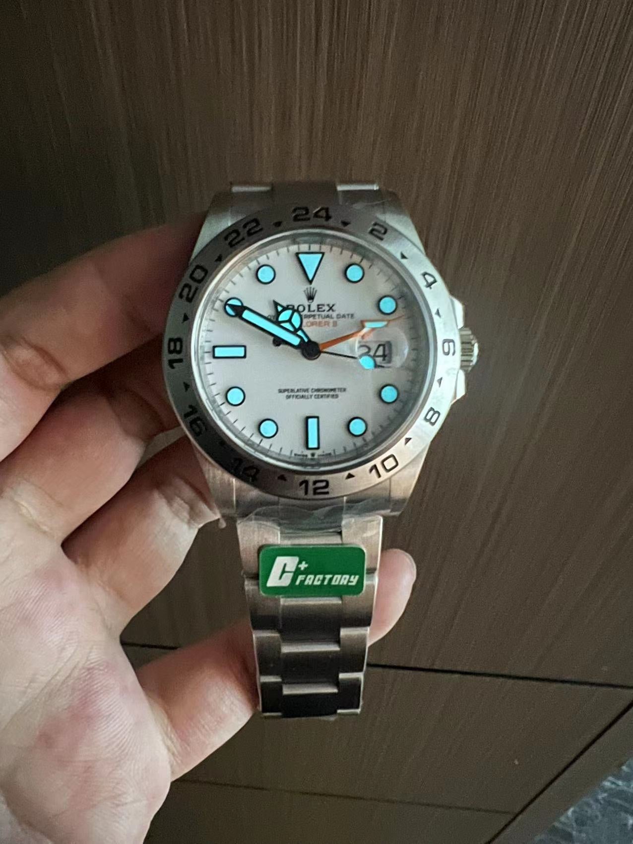 Explorer II “Polar Dial” GMT
