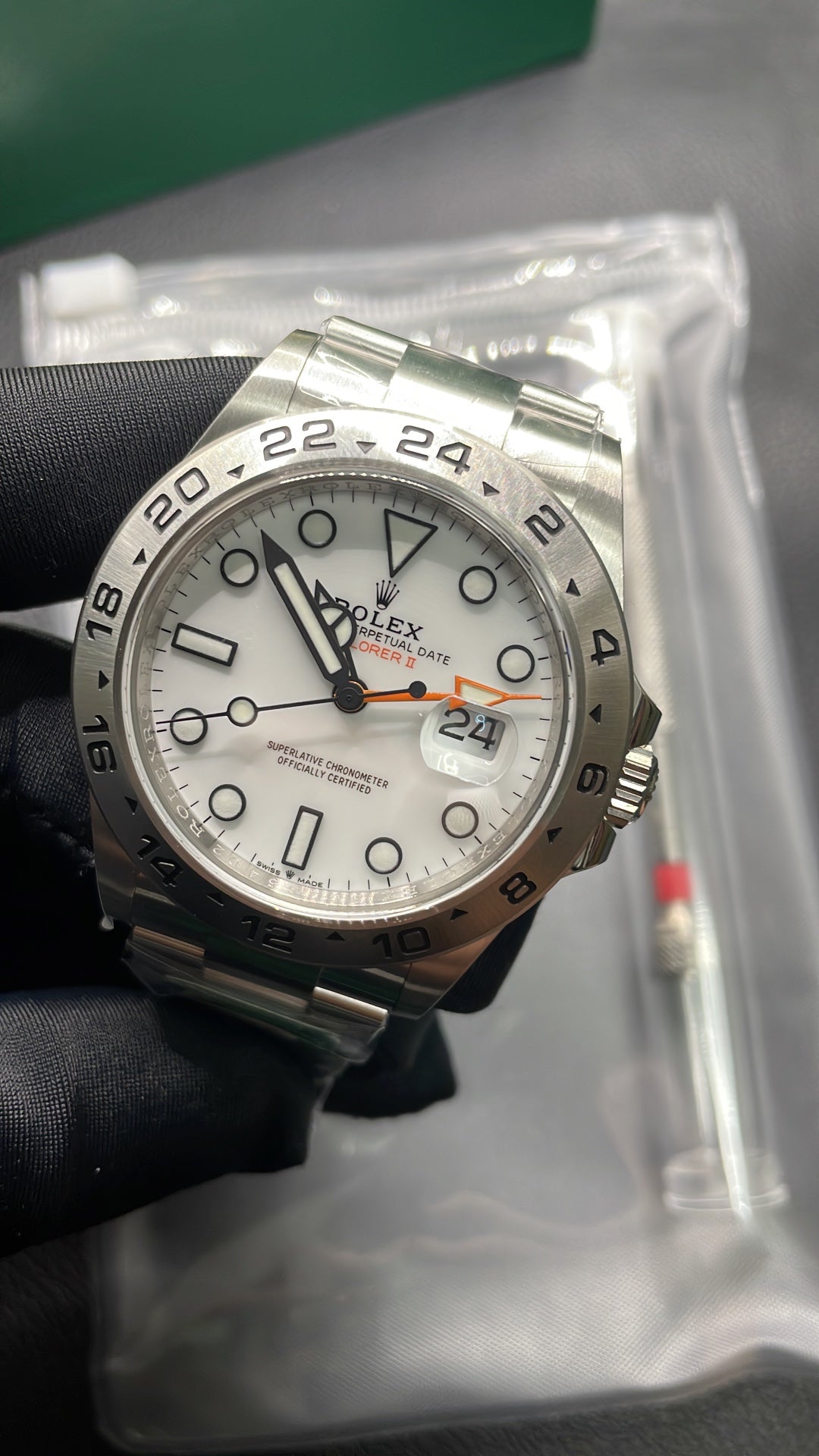 Explorer II “Polar Dial” GMT