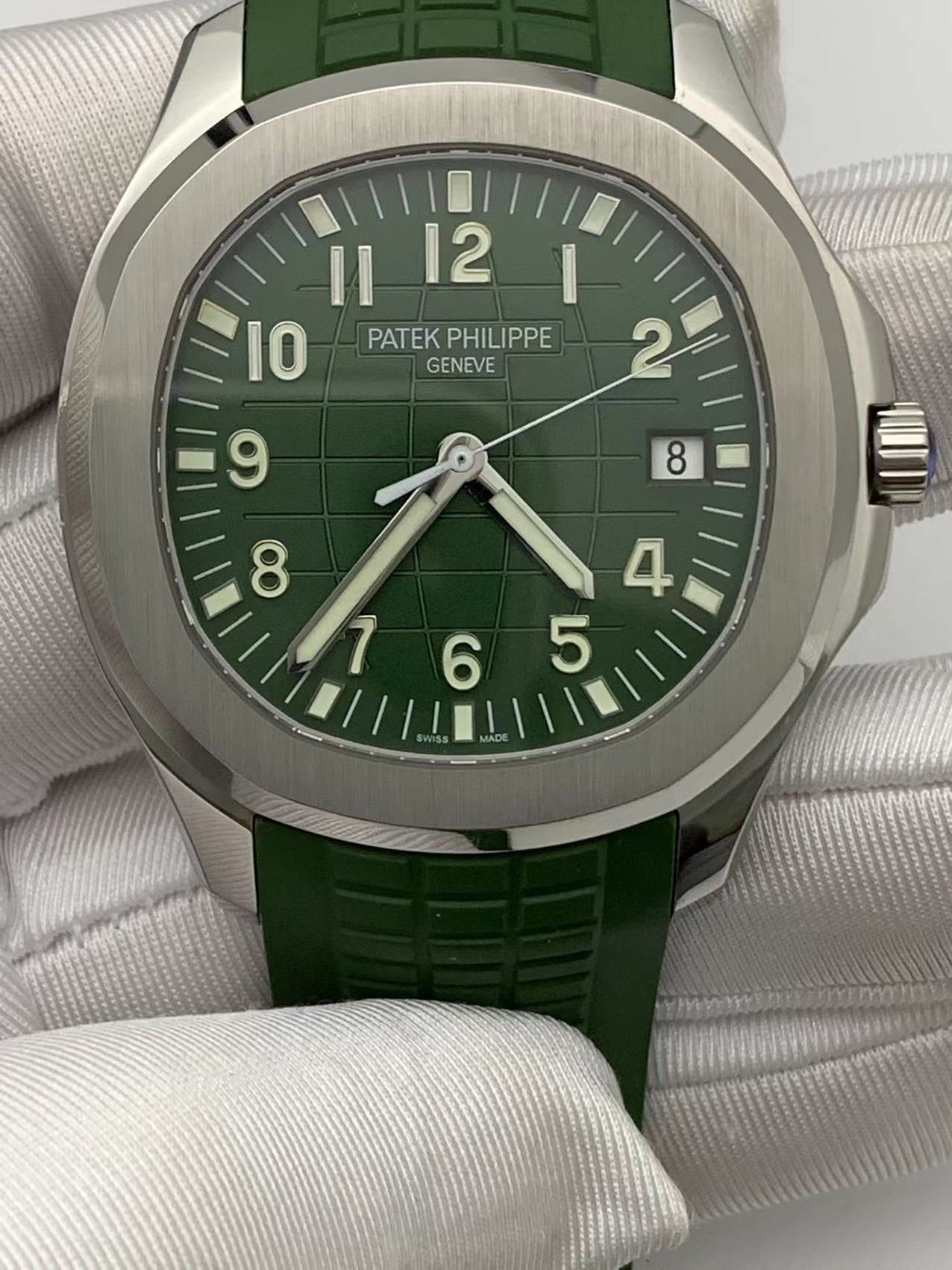 Green Dial Tribute – Patek Philippe Nautilus Inspired Watch