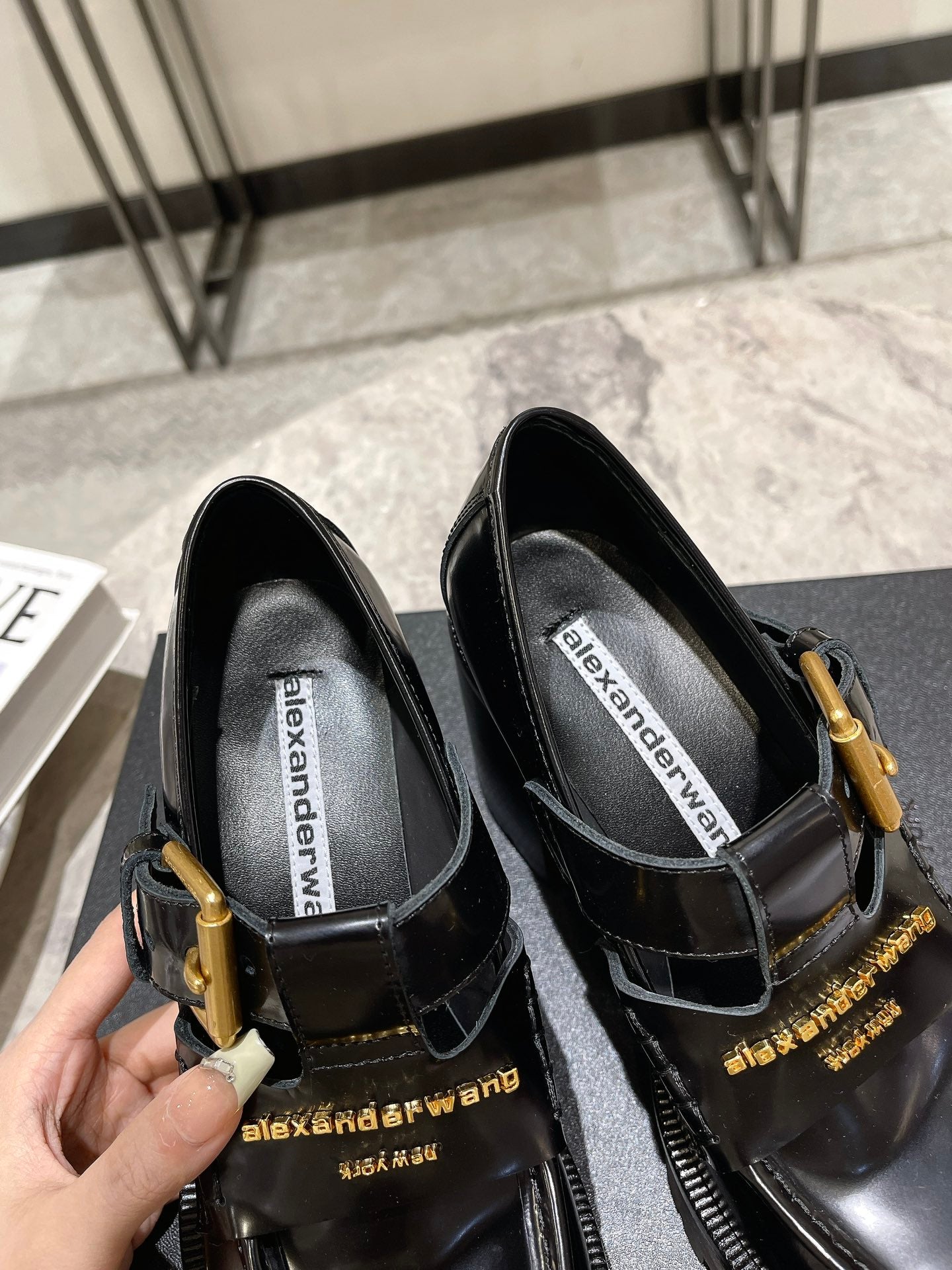 Alexanderwang 2024 Early Spring Hollow-Out Leather Boots – Luxe Statement Piece
