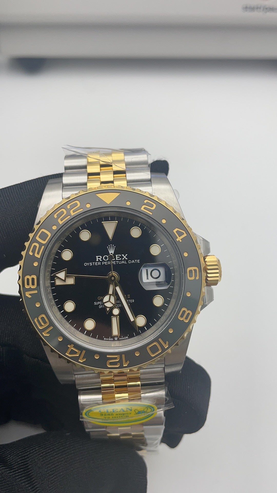 Luxury GMT 904L Stainless Steel Watch
