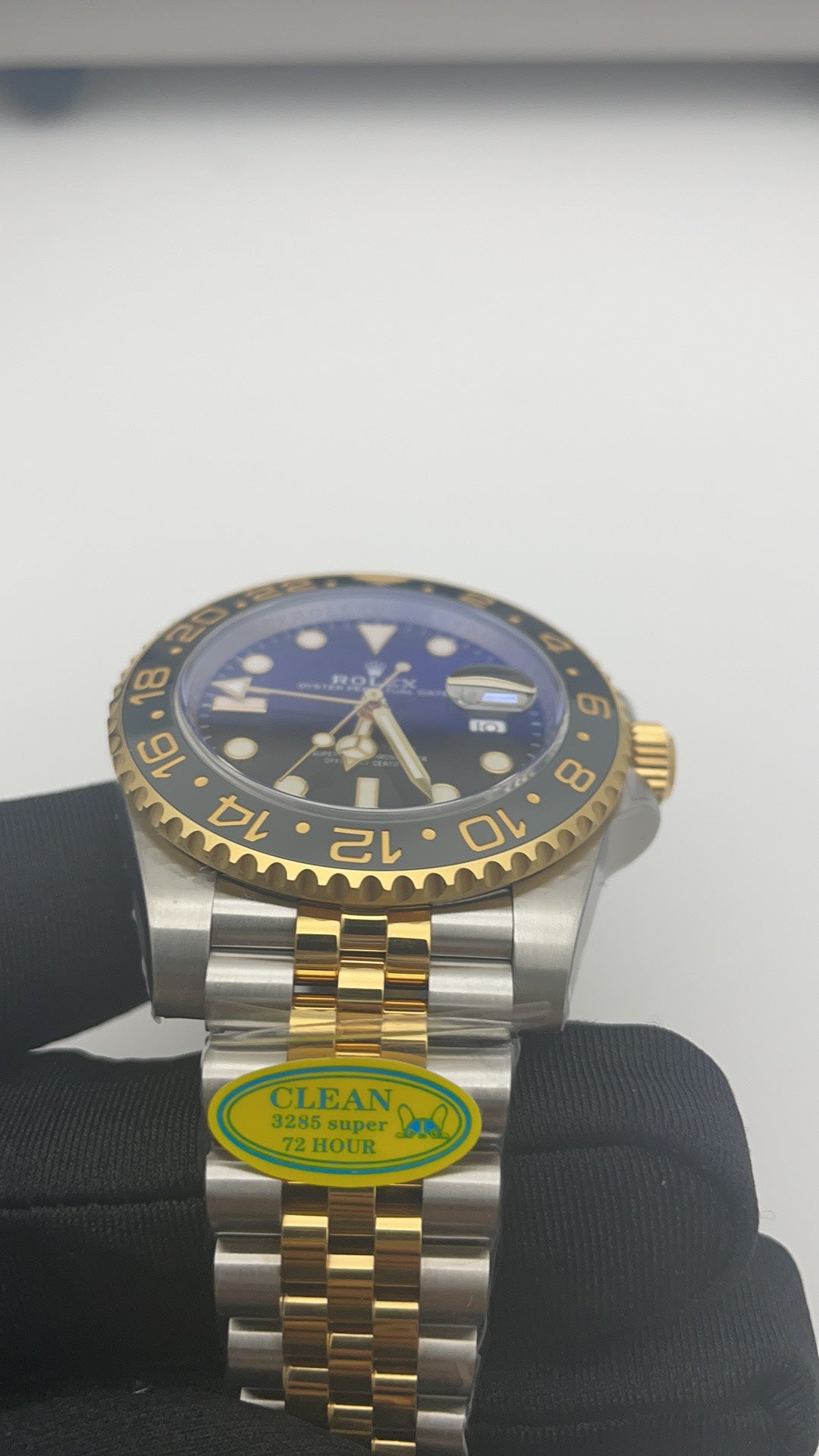 Luxury GMT 904L Stainless Steel Watch