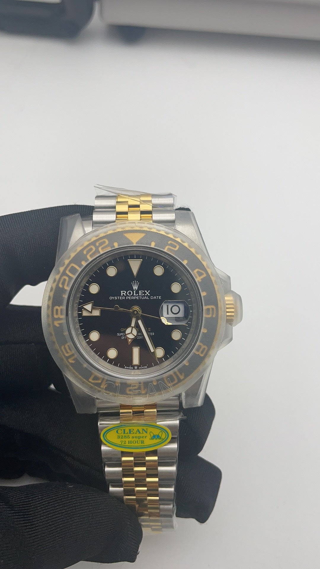 Luxury GMT 904L Stainless Steel Watch