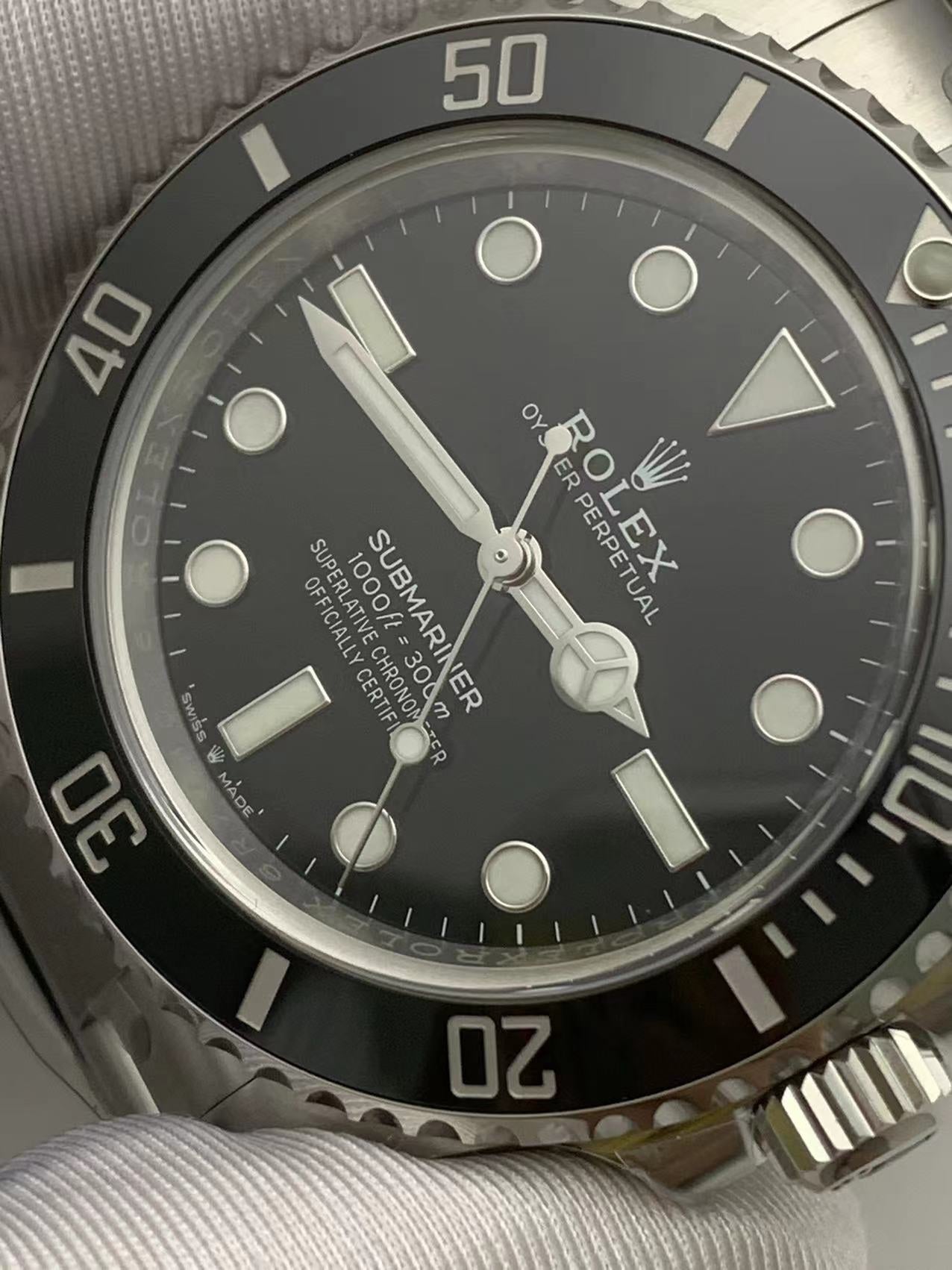 No-Date Submariner 41mm – Classic Black