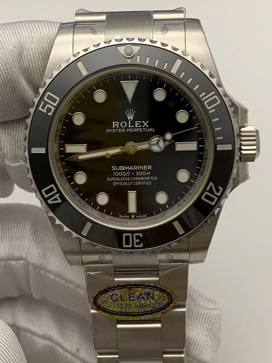 No-Date Submariner 41mm – Classic Black