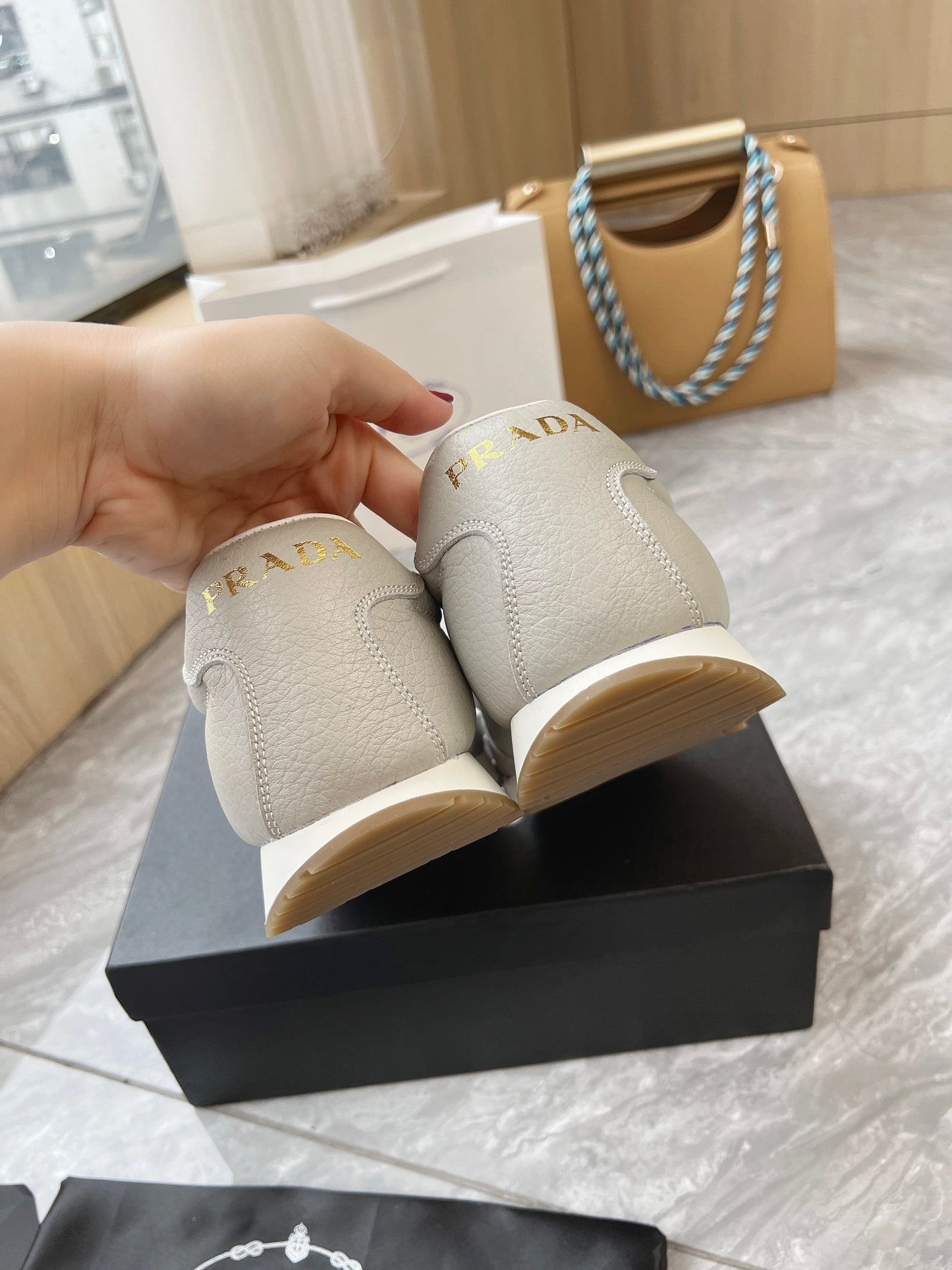 Prada High-Top Sneakers (Premium Version) – New Couple’s Edition