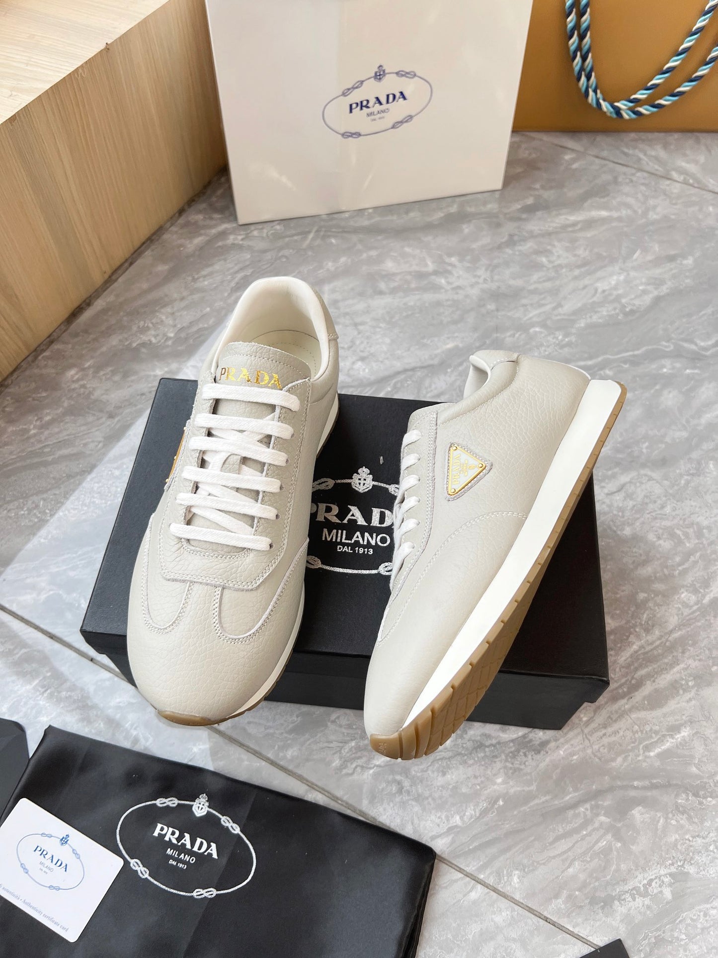 Prada High-Top Sneakers (Premium Version) – New Couple’s Edition