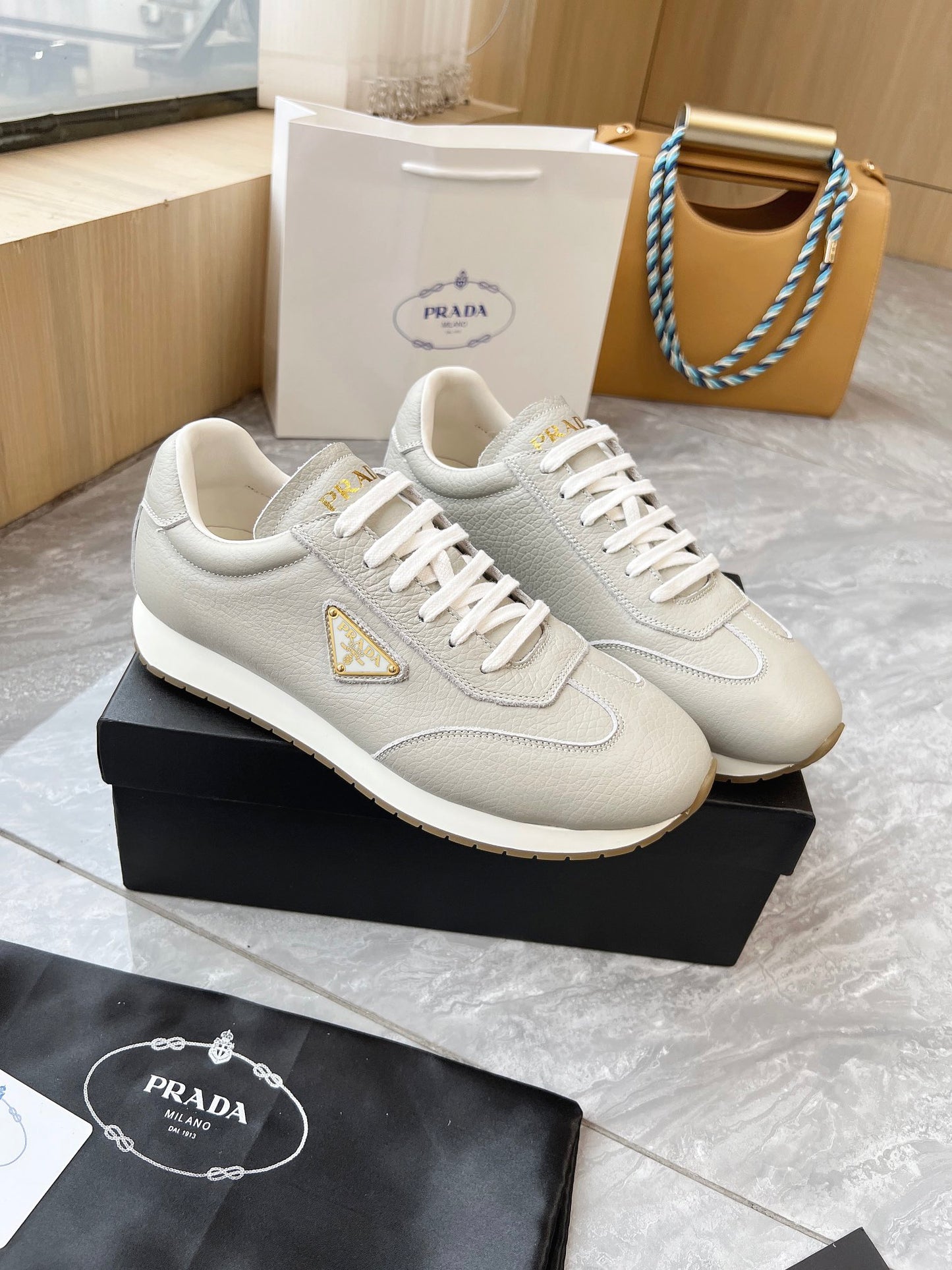 Prada High-Top Sneakers (Premium Version) – New Couple’s Edition