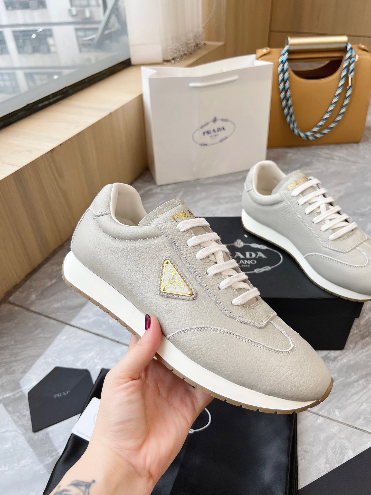 Prada High-Top Sneakers (Premium Version) – New Couple’s Edition