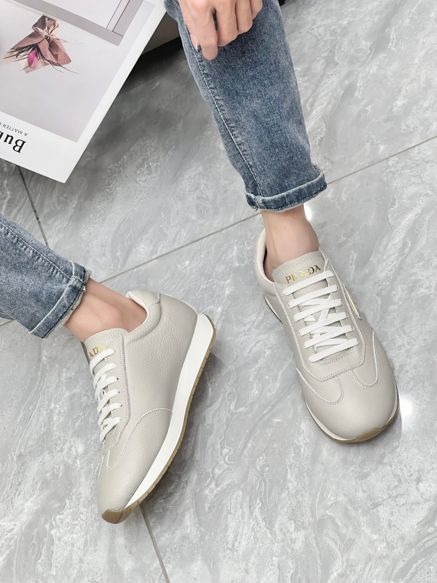 Prada High-Top Sneakers (Premium Version) – New Couple’s Edition