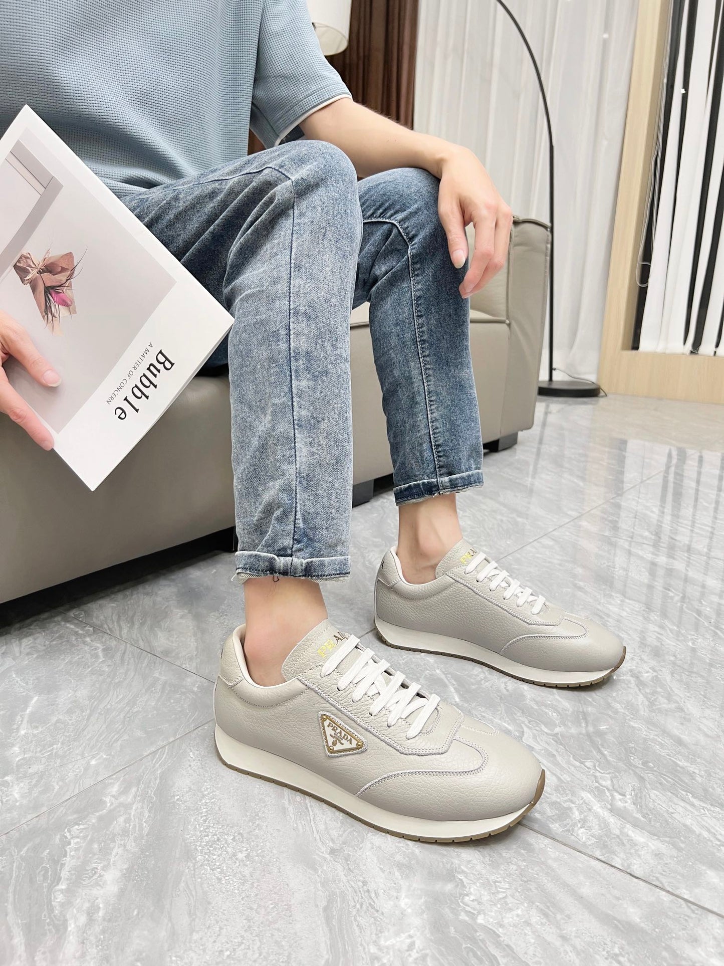 Prada High-Top Sneakers (Premium Version) – New Couple’s Edition