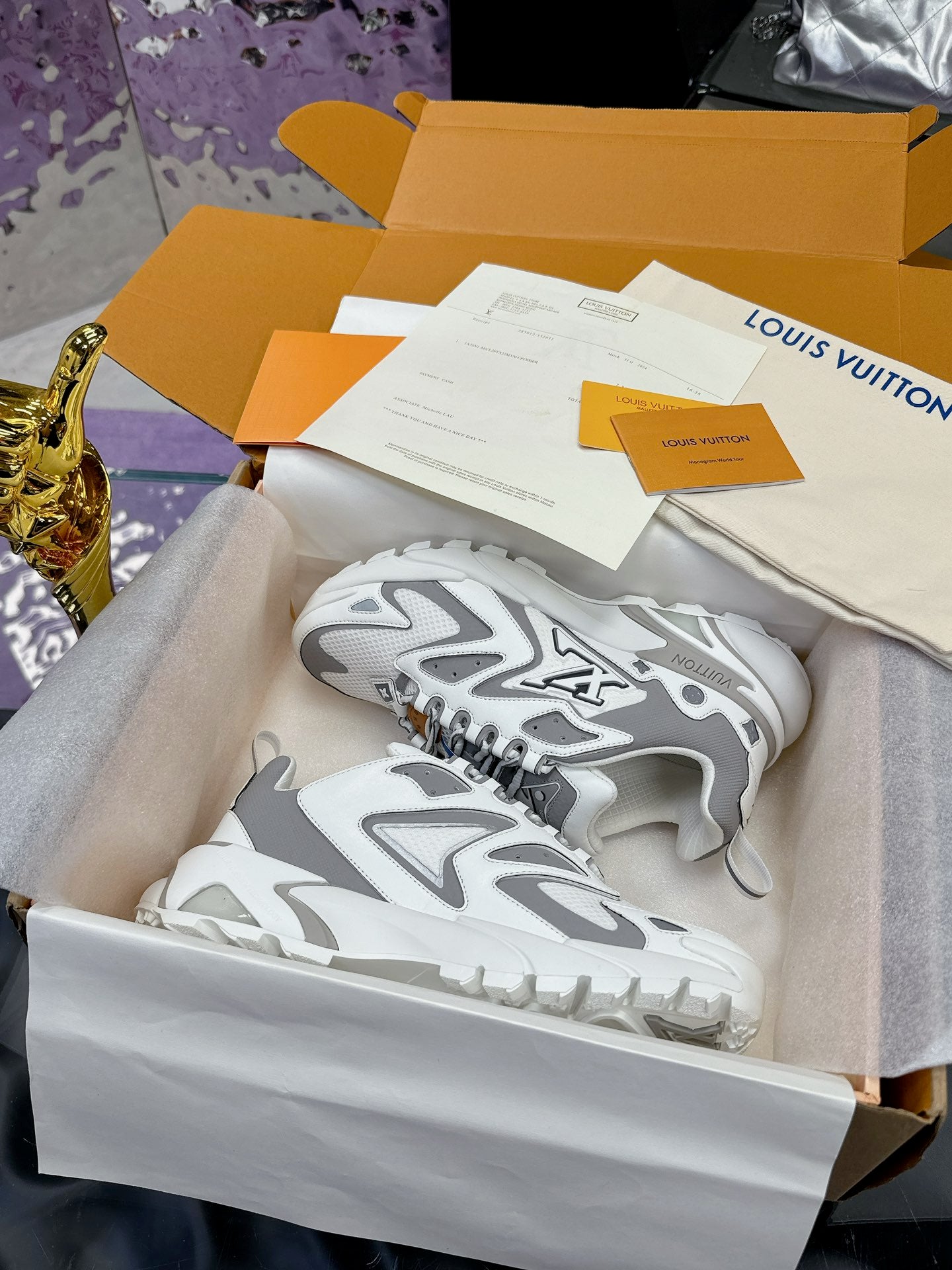 Louis Vuitton L* Runner Tatic Sneakers – 2024 Gradient Edition