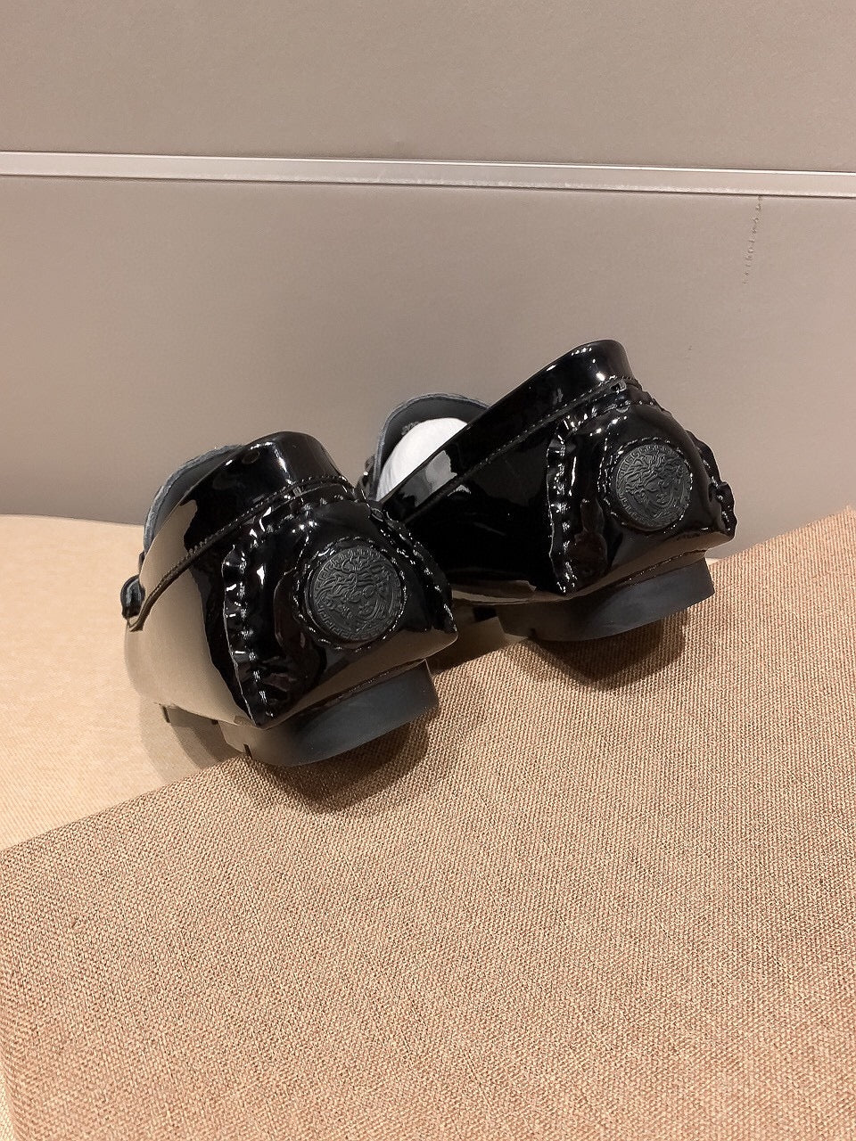 Versace Official Premium Men's Leather Sneakers