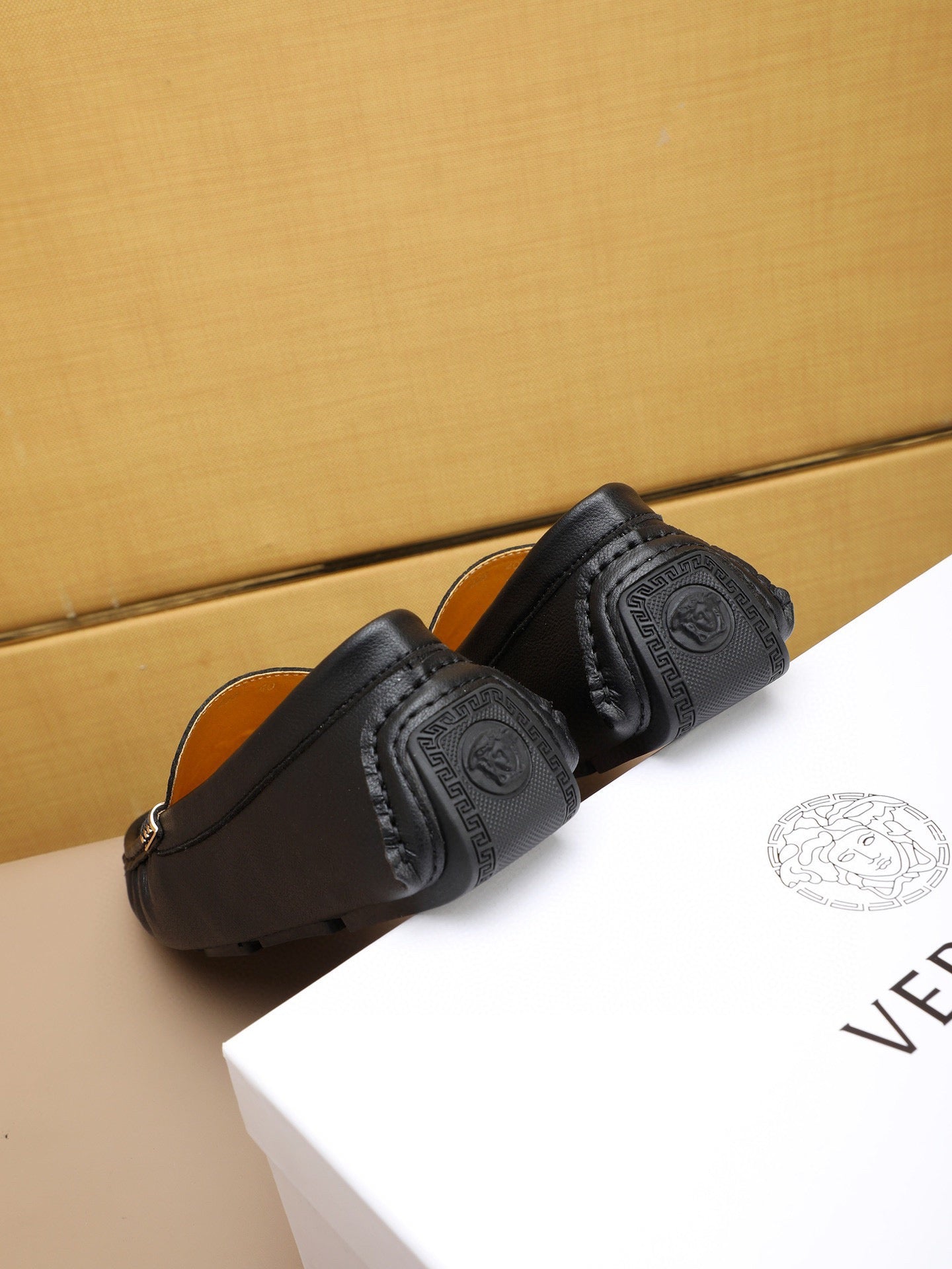 Versace Official Men's All-Season Slip-On Loafers