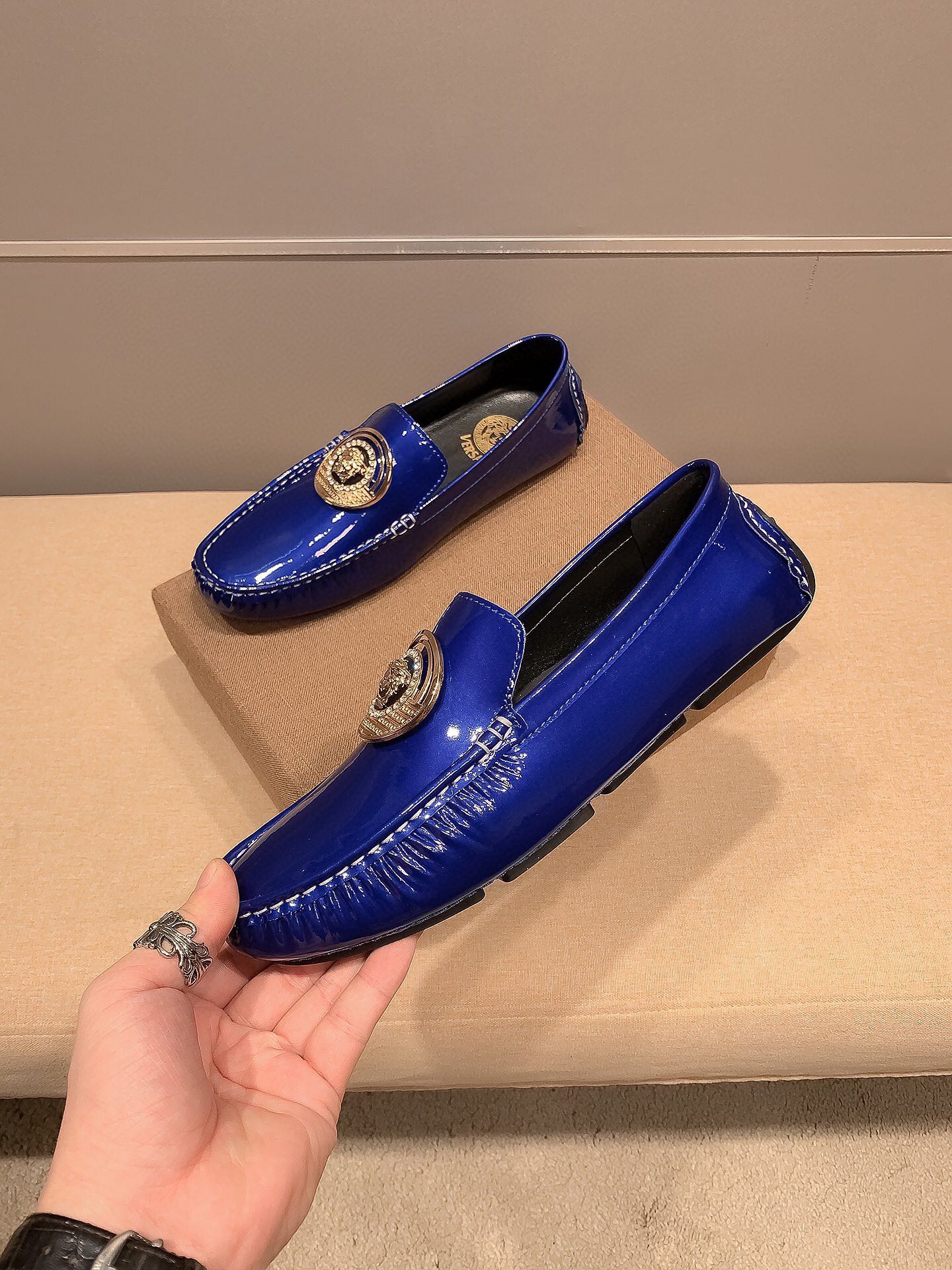 Versace Official Men's All-Season Loafers