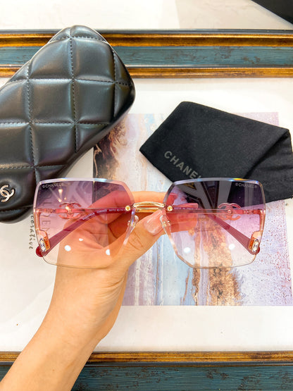 Sunglasses 1:1 Original Quality Chanel CHANE* Model: CH6062S - Size 62-14-145