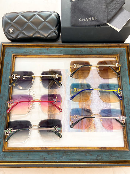 Sunglasses 1:1 Original Quality Chanel CHANE* Model: CH6062S - Size 62-14-145