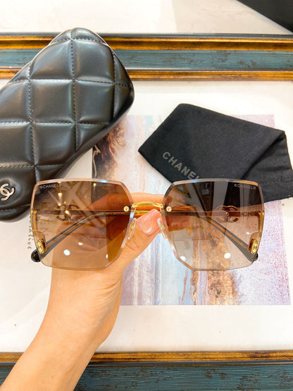 Sunglasses 1:1 Original Quality Chanel CHANE* Model: CH6062S - Size 62-14-145