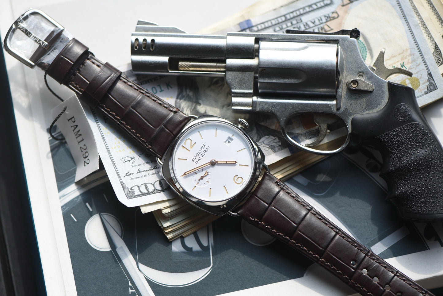 Top Version Panerai PAM1292 40mm Sapphire Crystal