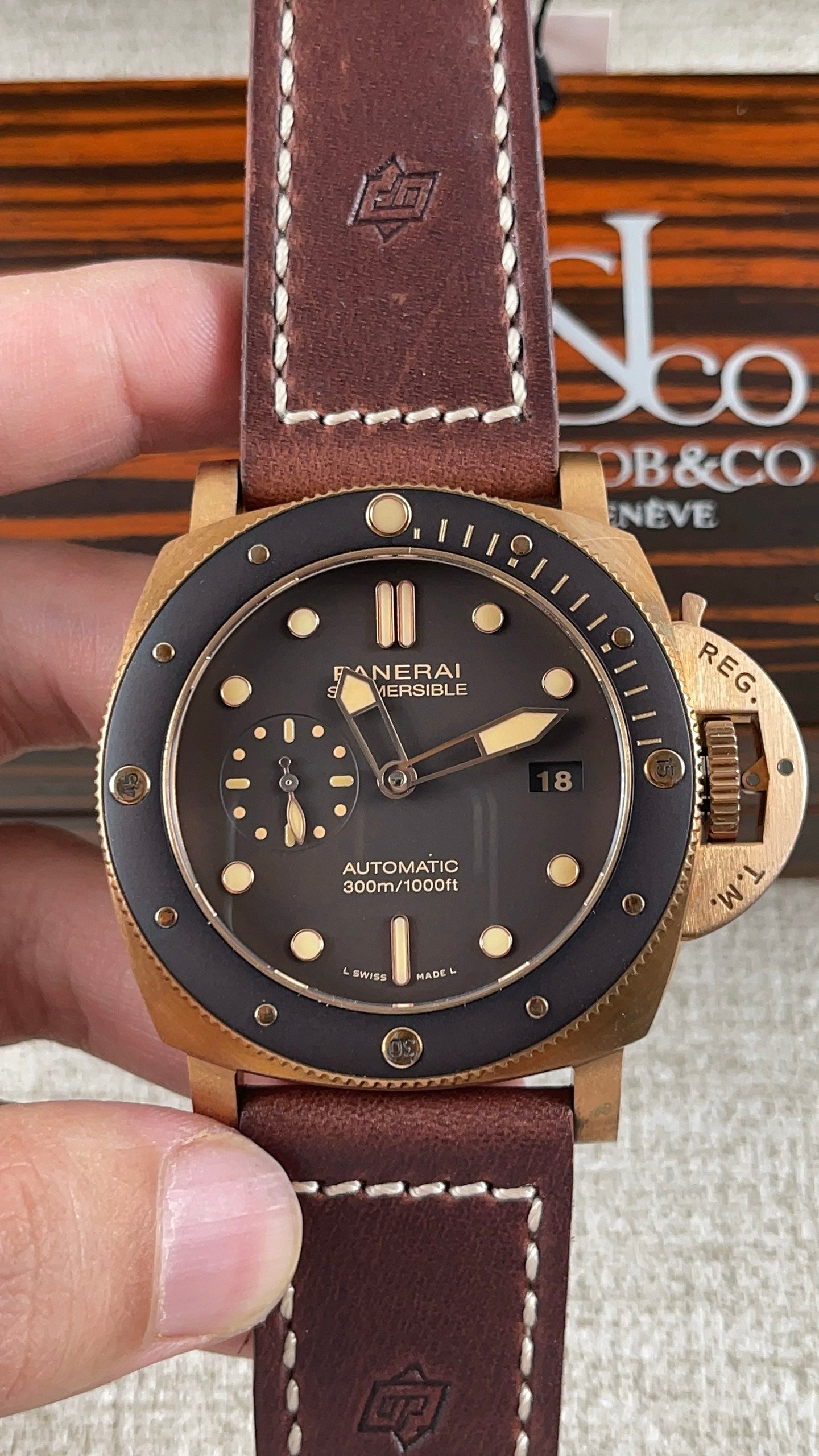Panerai Submersible Bronzo PAM968 – 47mm&nbsp; Watch