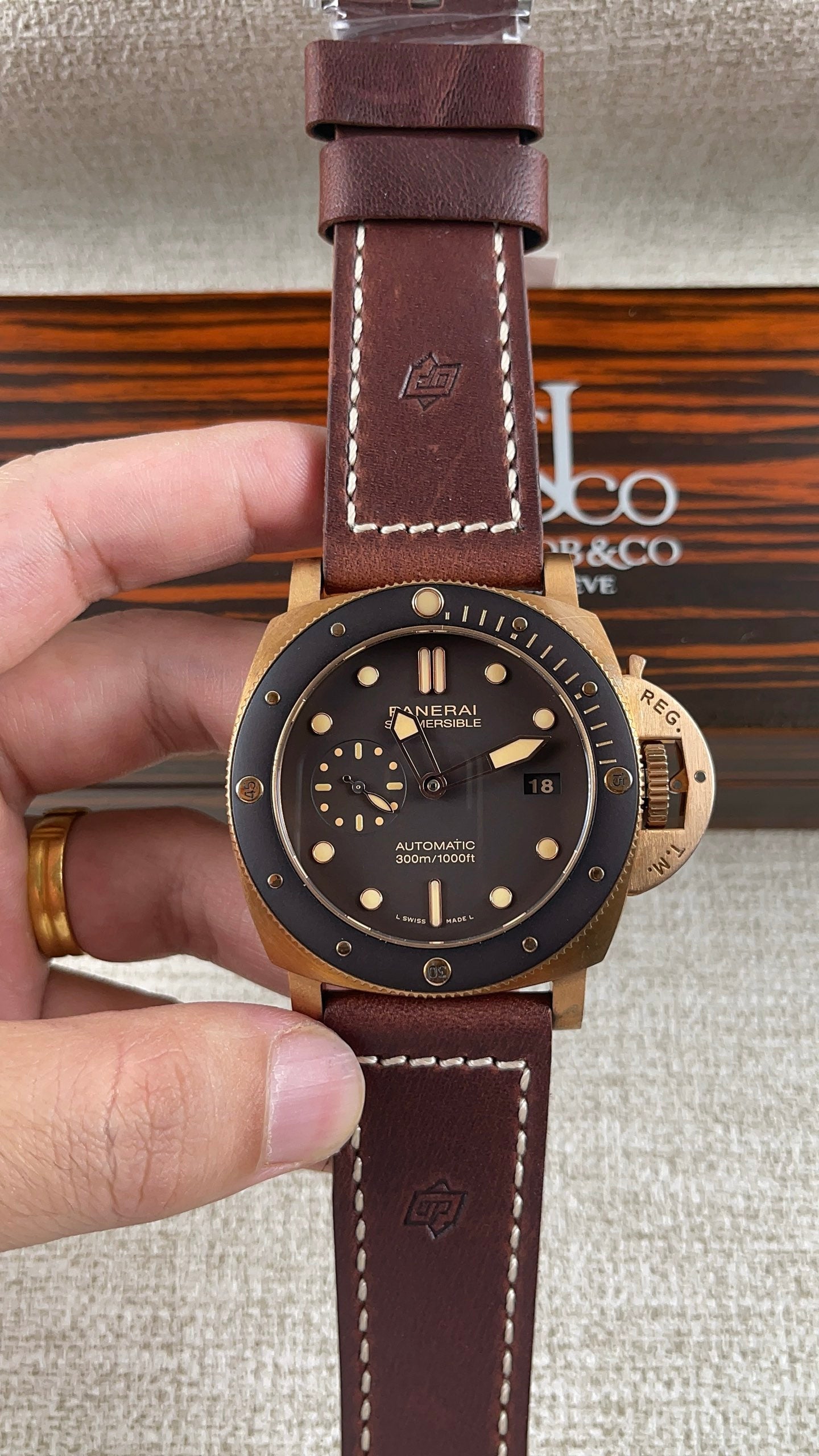 Panerai Submersible Bronzo PAM968 – 47mm&nbsp; Watch